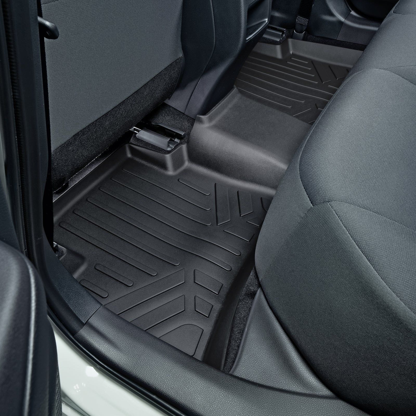 SMARTLINER Custom Fit Floor Liners For 2019-2025 Toyota Corolla Hatchback (No Tire Repair Kit) Smartliner USA