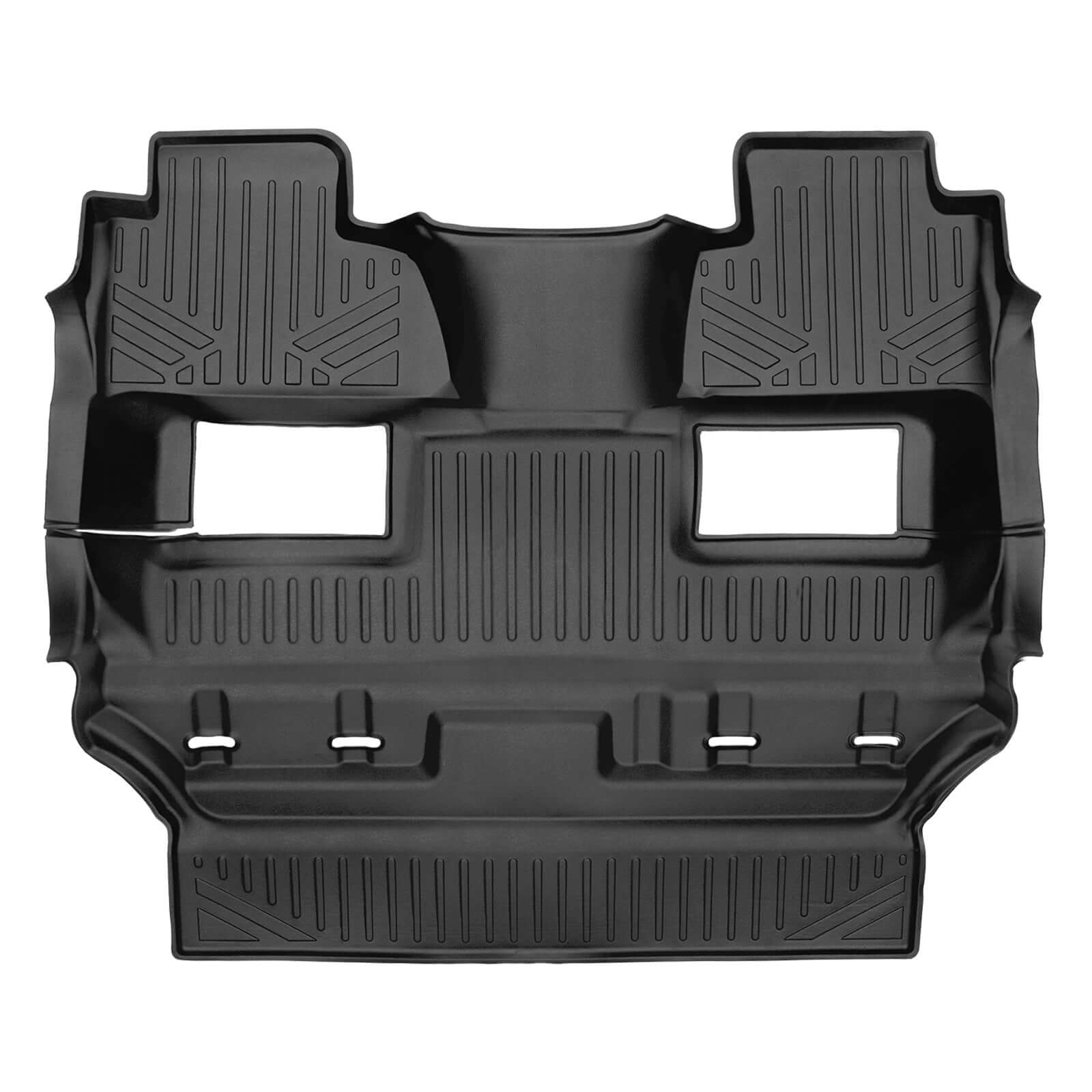 SMARTLINER Custom Fit Floor Liners For 2015 - 2020 Chevy Tahoe / GMC Yukon with 2nd Row Bucket Seats Smartliner USA