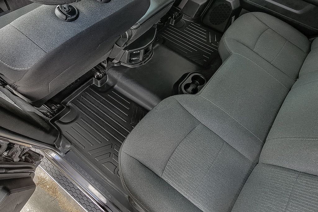 SMARTLINER Custom Fit Floor Liners For 2019-2024 Ram 2500/3500 Crew Cab with 1st Row Bucket or Bench Seats Smartliner USA