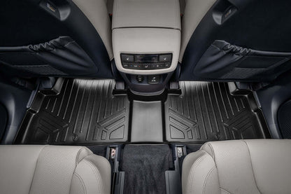 SMARTLINER Custom Fit Floor Liners For 2020-2025 Hyundai Palisade with 2nd Row Bucket Seats No Center Console and No In Between Coverage Smartliner USA