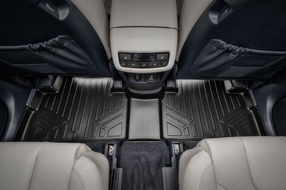 SMARTLINER Custom Fit Floor Liners For 2020-2025 Hyundai Palisade with 2nd Row Bucket Seats With Center Console Smartliner USA