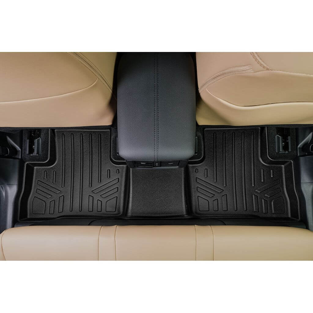 SMARTLINER Custom Fit Floor Liners For 2021-2025 Toyota RAV4 Prime (With Subwoofer in Cargo Area) Smartliner USA