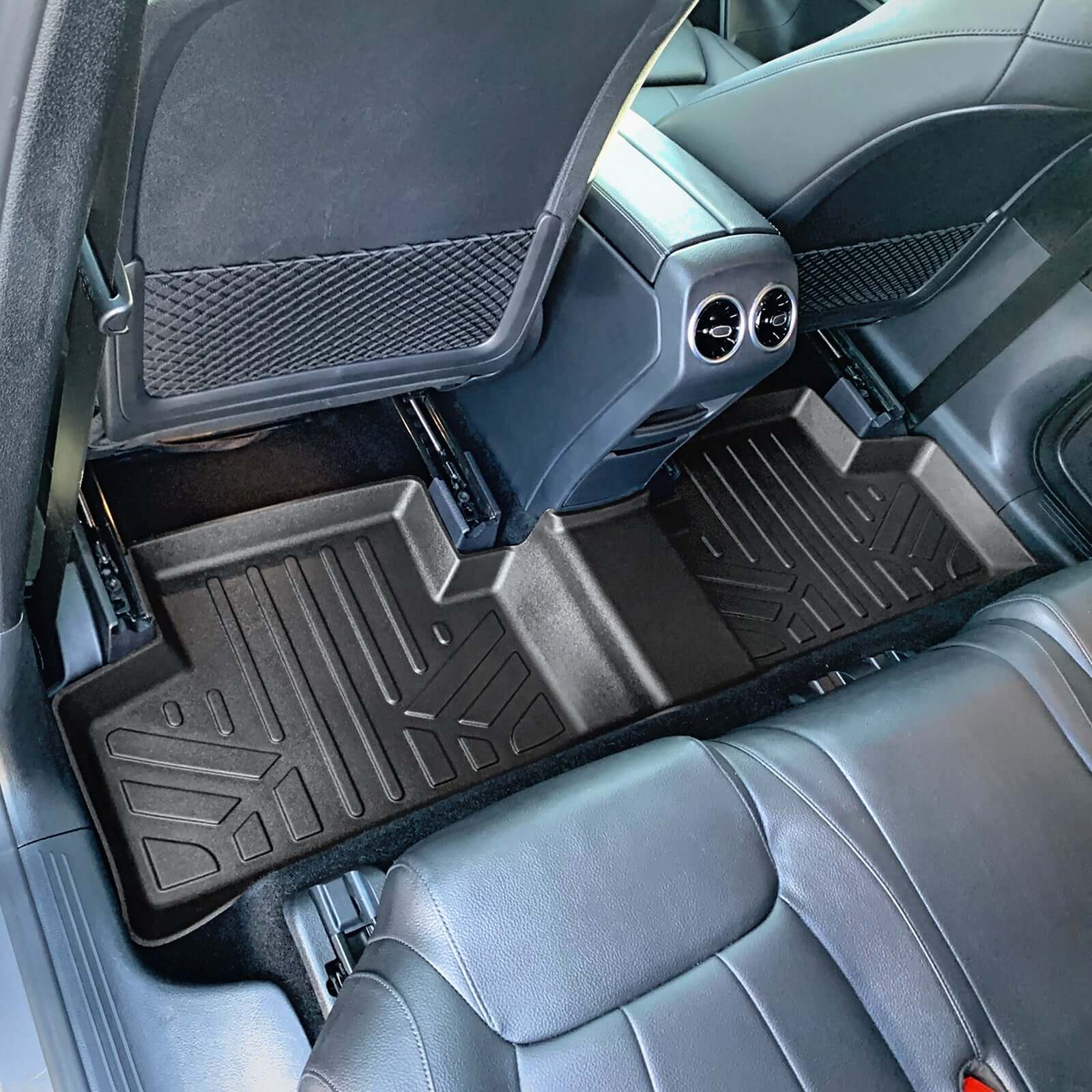 SMARTLINER Custom Fit Floor Liners For 2021-2025 BMW Alpina XB7 (2nd Row Bench) Smartliner USA