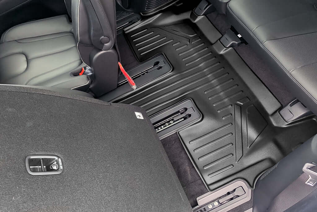 SMARTLINER Custom Fit Floor Liners For 2020-2025 Hyundai Palisade with 2nd Row Bench Smartliner USA