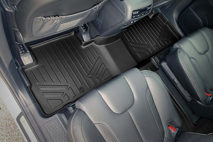 SMARTLINER Custom Fit Floor Liners For 2020-2025 Hyundai Palisade with 2nd Row Bench Smartliner USA
