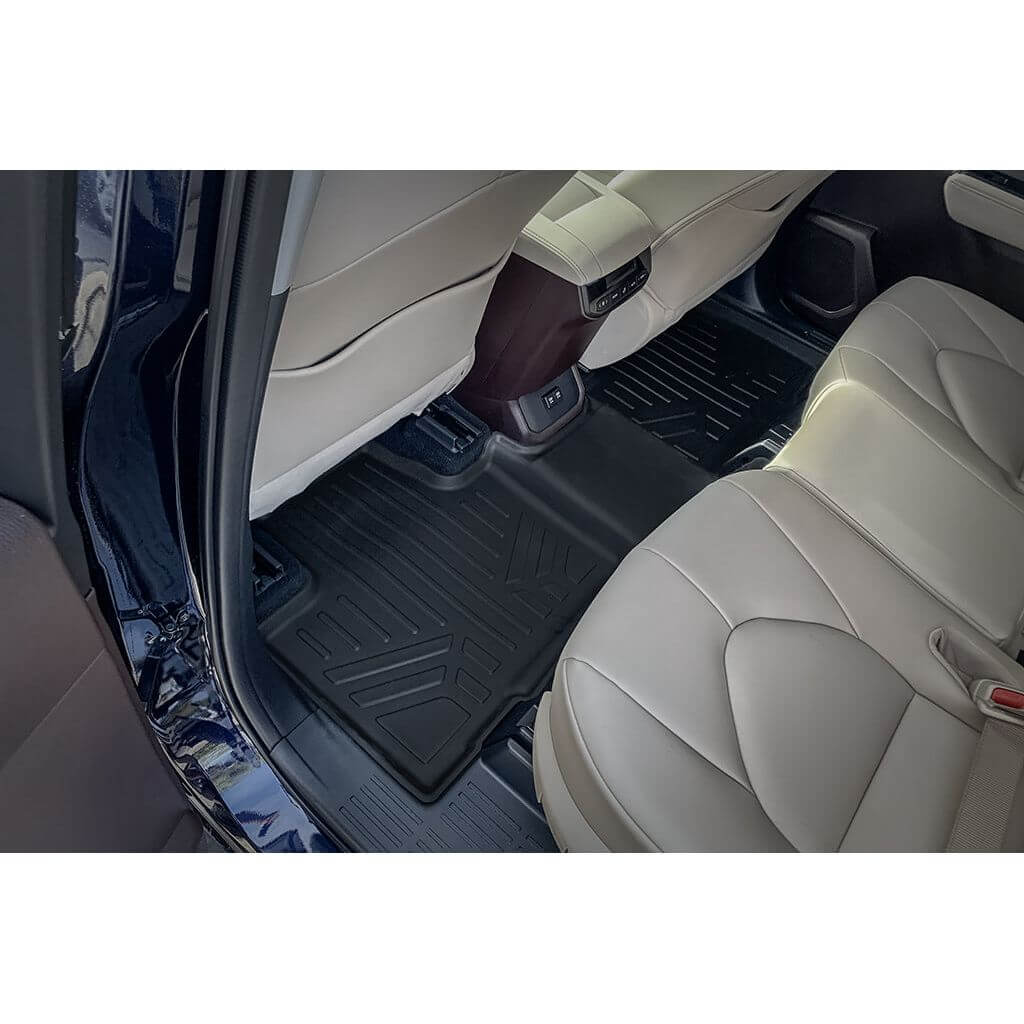 SMARTLINER Custom Fit Floor Liners For 2020-2025 Toyota Highlander (Fits models without Subwoofer) Smartliner USA