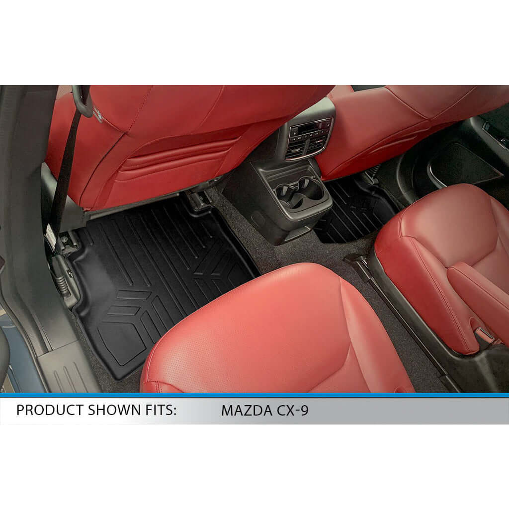SMARTLINER Custom Fit Floor Liners For 2020-2023 Mazda CX-9 (6 Passenger Without CC) Smartliner USA