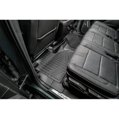 SMARTLINER Custom Fit Floor Liners For 2021-2025 Cadillac Escalade with 2nd Row Bench Seat Smartliner USA