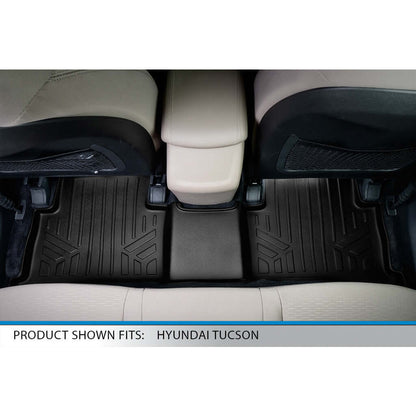 SMARTLINER Custom Fit Floor Liners For 2019-2021 Hyundai Tucson (With hook retention) Smartliner USA