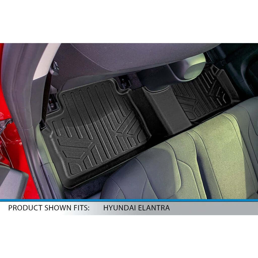 SMARTLINER Custom Fit Floor Liners For 2021-2025 Hyundai Elantra (No GT Models) Manual Transmission Smartliner USA