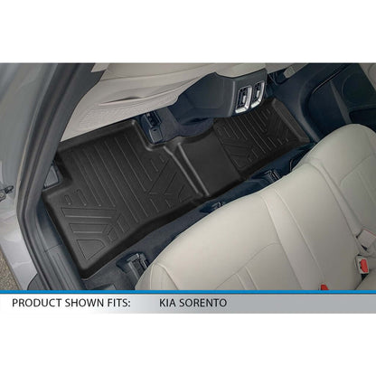 SMARTLINER Custom Fit Floor Liners For 2021-2025 Kia Sorento (with 2nd Row Bench Seat) Smartliner USA