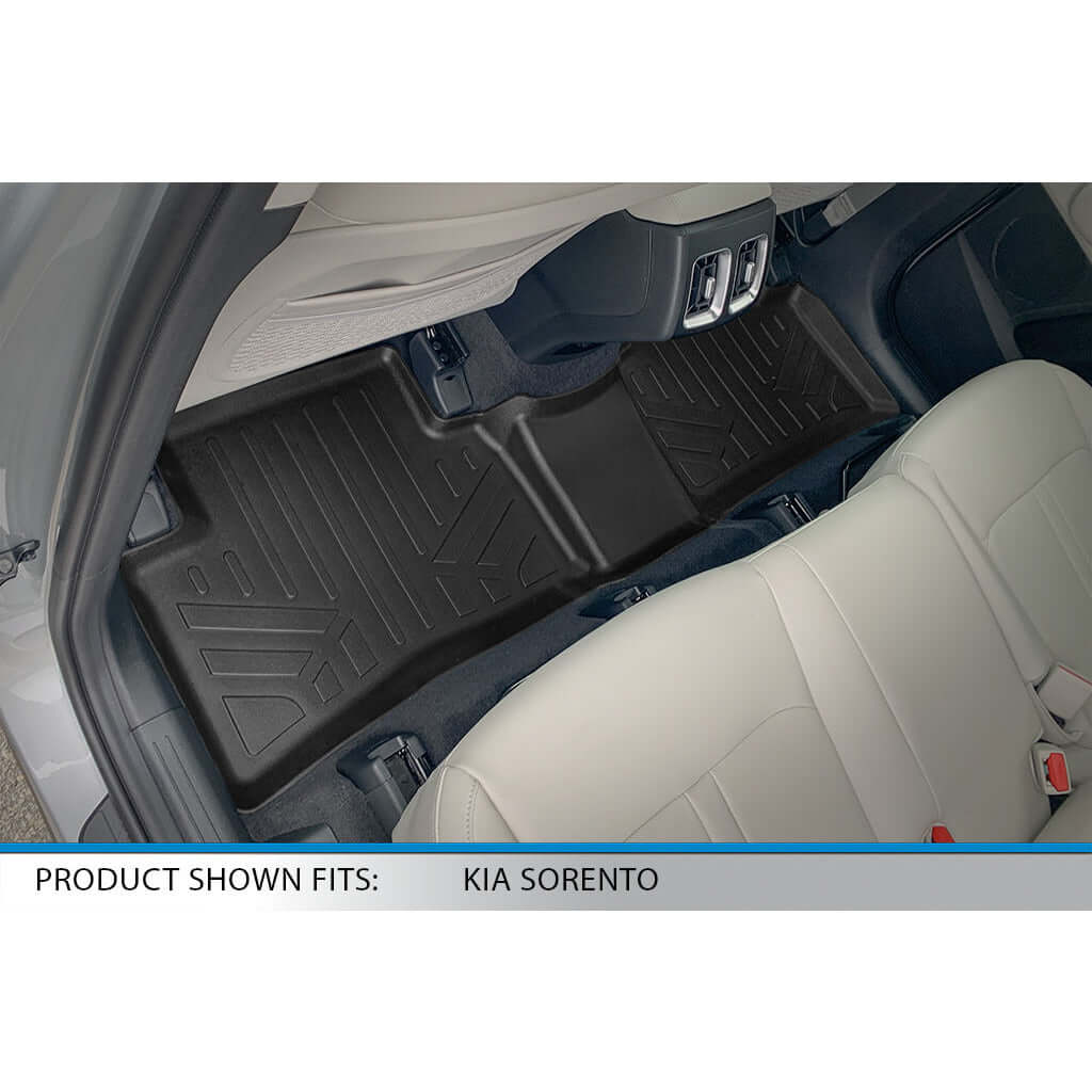 SMARTLINER Custom Fit Floor Liners For 2021-2025 Kia Sorento (with 2nd Row Bucket Seats) Smartliner USA