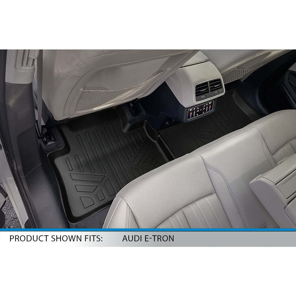 SMARTLINER Custom Fit Floor Liners For 2019-2023 Audi E-Tron /2020-2023 E-Tron Sportback (without 2nd Row Retention) Smartliner USA