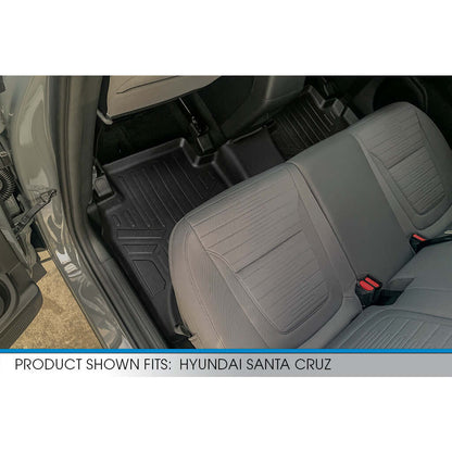 SMARTLINER Custom Fit Floor Liners For 2022-2025 Hyundai Santa Cruz Smartliner USA