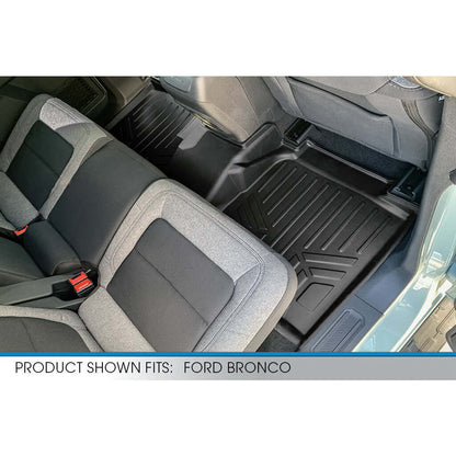 SMARTLINER Custom Fit Floor Liners For 2021-2025 Ford Bronco (4-Door) Smartliner USA