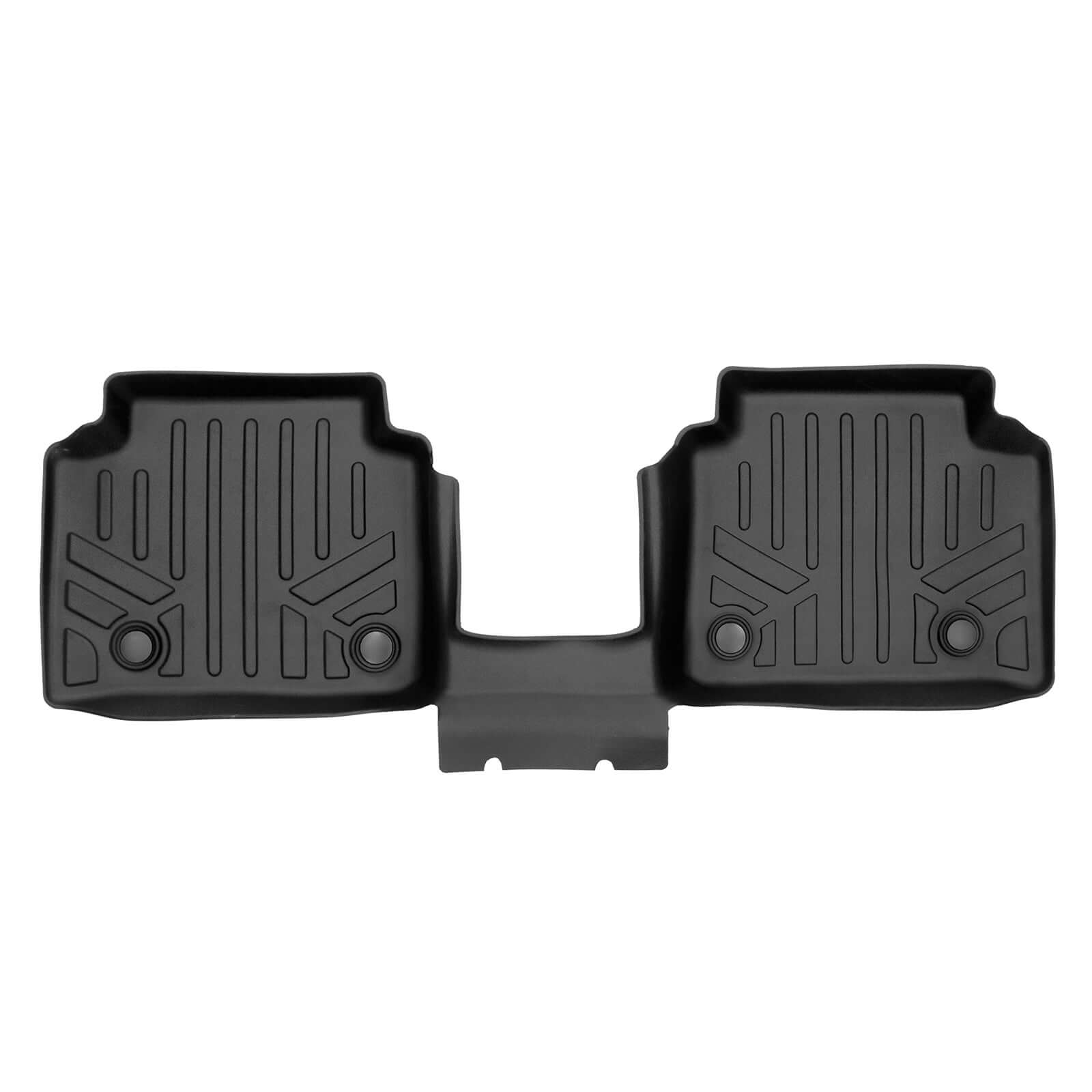 SMARTLINER Custom Fit Floor Liners For 2021-2025 Jeep Grand Cherokee L with 2nd Row Bucket Seats With Center Console (No subwoofer) Smartliner USA