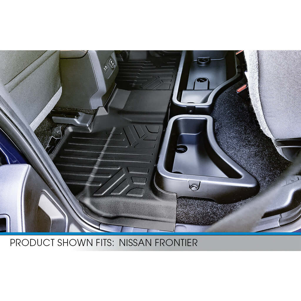SMARTLINER Custom Fit Floor Liners For 2022-2025 Nissan Frontier Crew Cab Smartliner USA