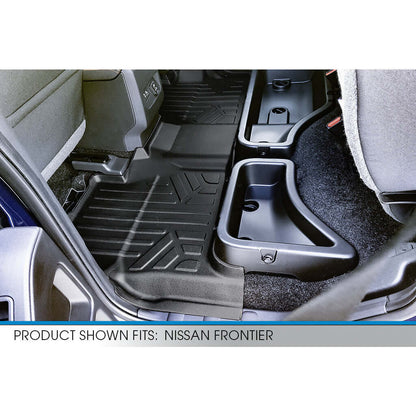 SMARTLINER Custom Fit Floor Liners For 2022-2025 Nissan Frontier Crew Cab Smartliner USA