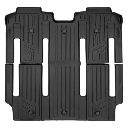 SMARTLINER Custom Fit Floor Liners For 2021-2025 Toyota Sienna with 2nd Row Bucket Seats no Spare Tire Smartliner USA