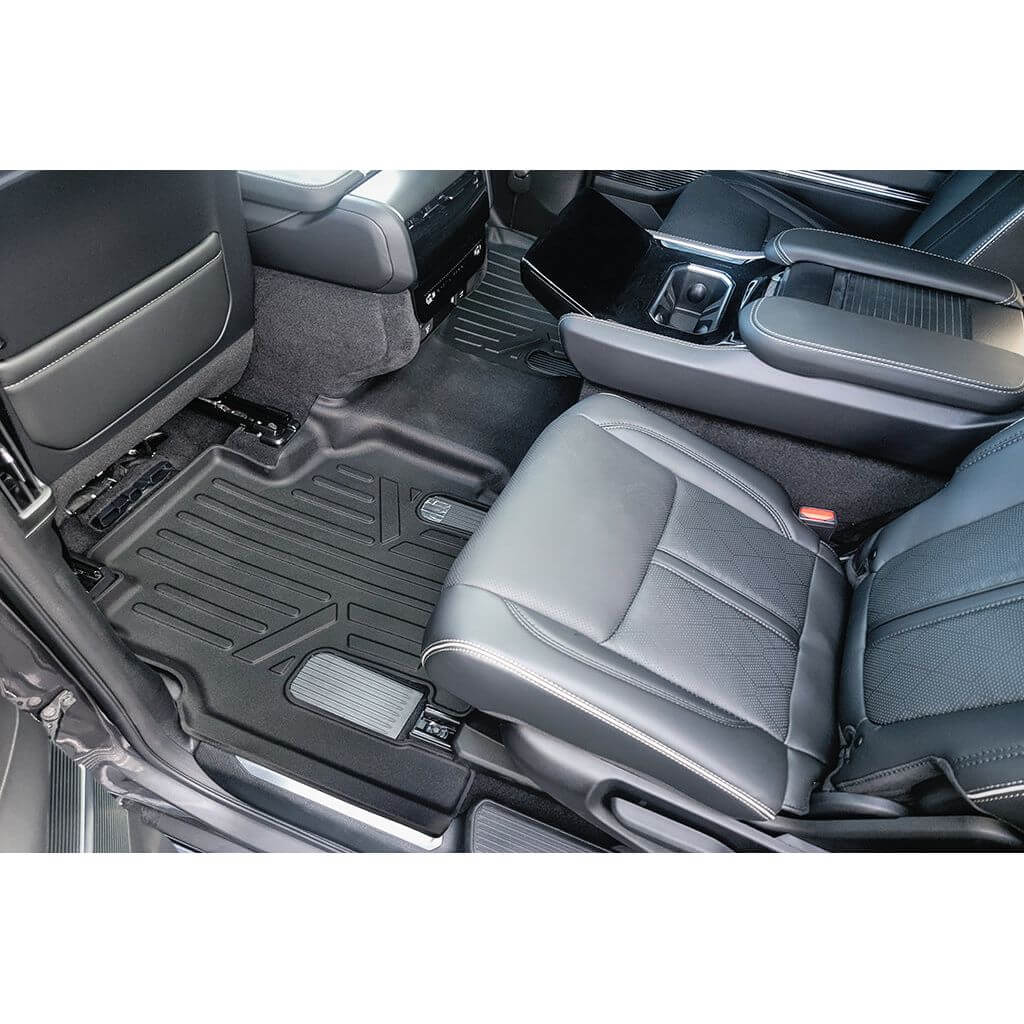 SMARTLINER Custom Fit Floor Liners For 2022-2025 Jeep Grand Wagoneer (7 Passenger Model) Smartliner USA