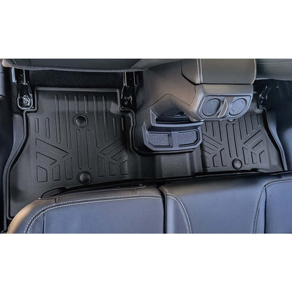 SMARTLINER Custom Fit Floor Liners For 2021-2025 Jeep Wrangler 4xe (Without Trail-Rail system) Smartliner USA