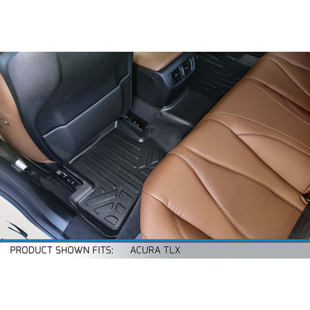 SMARTLINER Custom Fit Floor Liners For 2021-2025 Acura TLX (Fits FWD (Front Wheel Drive) and AWD (All Wheel Drive) models ) Smartliner USA