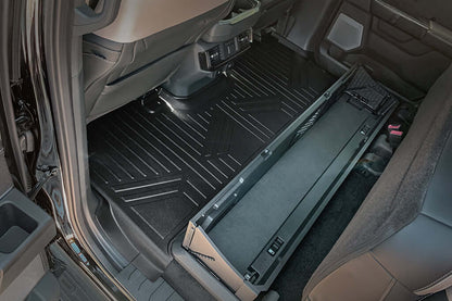 SmartCoverage™ Custom Fit Floor Liners For 2015-2025 Ford F-150 with 1st Row Bucket Seats & OEM 2nd Row Under Seat Storage Smartliner USA