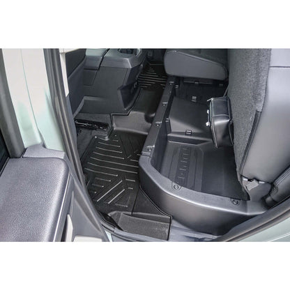 SMARTLINER Custom Fit Floor Liners For 2022-2025 Toyota Tundra (Extended Cab/ Double Cab) with Underseat Storage Smartliner USA