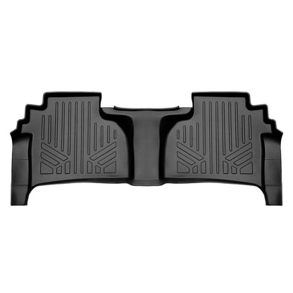 SMARTLINER Custom Fit Floor Liners For 2019-2025 GMC Sierra 1500 Double Cab with Carpet Flooring and 1st Row Bench Seat and OTH Coverage (with 2nd Row Under Seat Storage) Smartliner USA