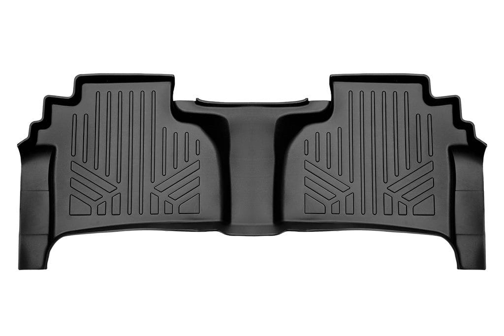 SMARTLINER Custom Fit Floor Liners For 2019-2024 Chevrolet Silverado 1500 Double Cab with Carpet Flooring and 1st Row Bucket Seats (with 2nd Row Under Seat Storage) Smartliner USA