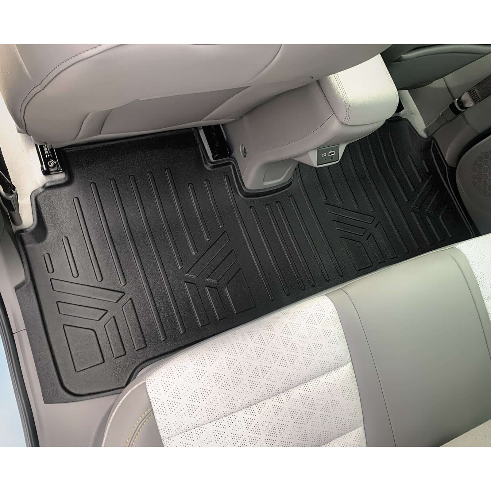 SMARTLINER Custom Fit Floor Liners For 2022-2024 Chevrolet Bolt EUV (Only Fits with the cargo floor in Lower Deck Position) Smartliner USA