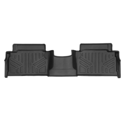 SMARTLINER All Weather Custom Fit Floor Liner Compatible With 2024-2025 Toyota Tacoma Double Cab (Only Fits with 2nd Row Under Seat Storage) Smartliner USA