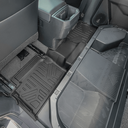 SMARTLINER All Weather Custom Fit Floor Liner Compatible With 2024-2025 Toyota Tacoma Double Cab (Manual Transition) Smartliner USA