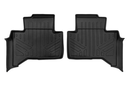 SMARTLINER Custom Fit All Weather Protection Floor Mat Liner Set Compatible With 2024-2025 Toyota Land Cruiser Smartliner USA