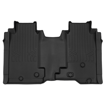 SMARTLINER Custom Fit Floor Mat Liner Set Compatible With 2025-2026 Chevrolet Silverado EV /GMC Sierra EV Smartliner USA