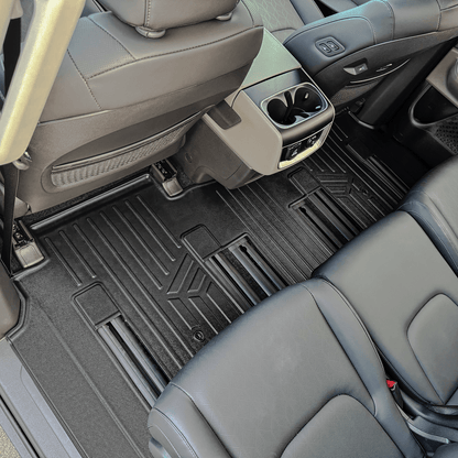 SMARTLINER Custom Fit Floor Liners For 2025-2026 Kia Carnival Hybrid (8 Passenger Models) Smartliner USA