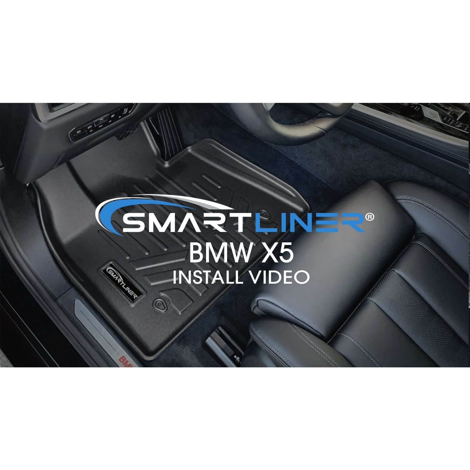 SMARTLINER Custom Fit Floor Liners For 2019-2025 BMW X5 (7 Passenger) Smartliner USA