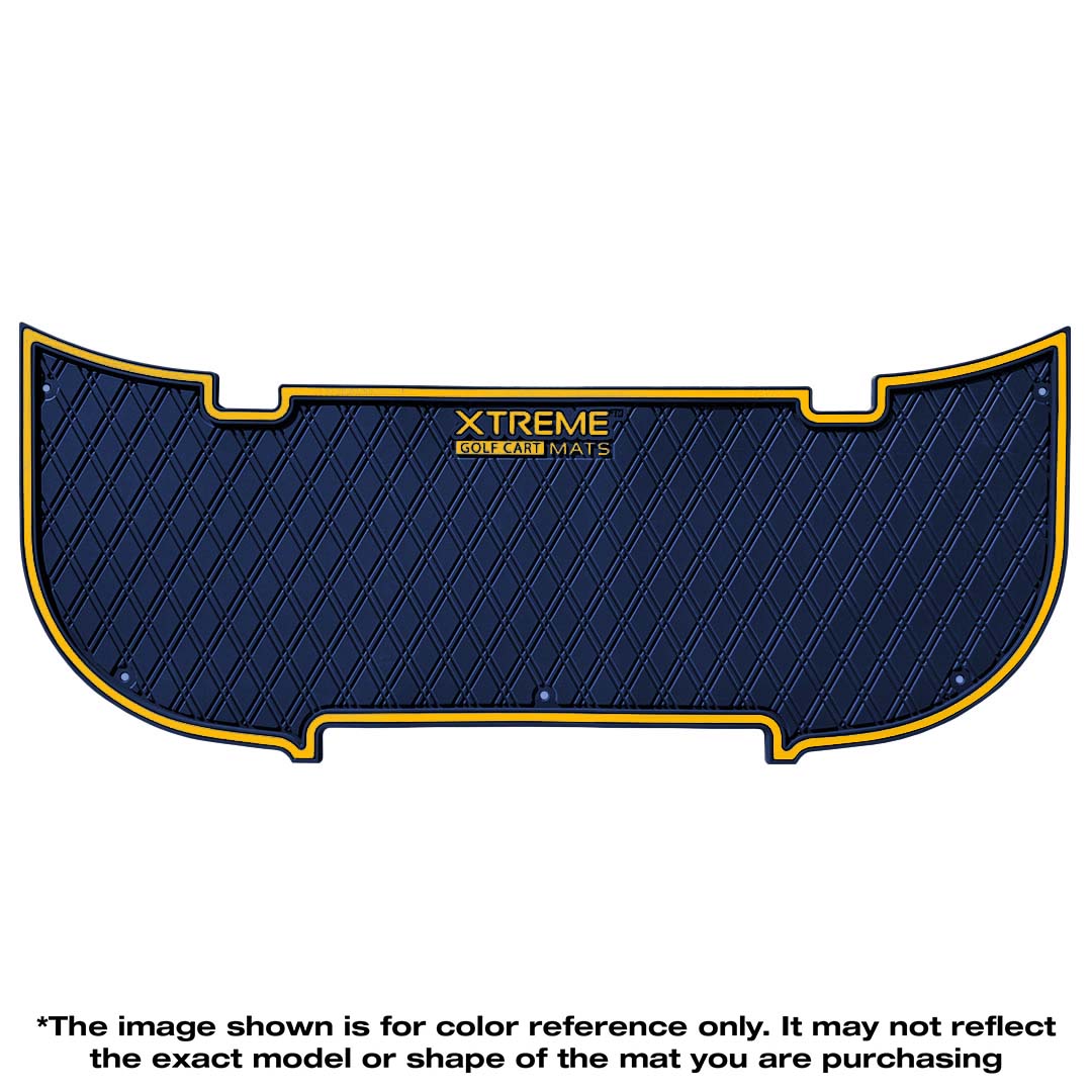 *LIMITED EDITION Collegiate Colors* Rear Facing Foot Rest Mat - Fits Bintelli/Atlas carts