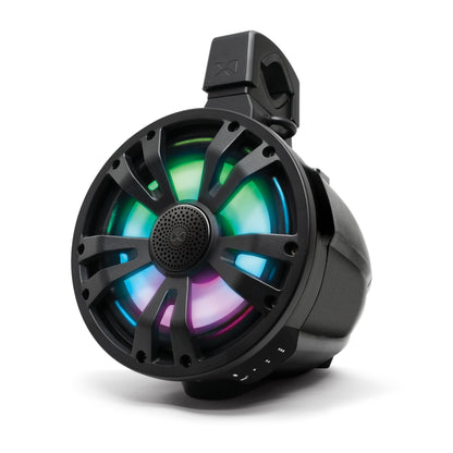 ExtremeTower Speakers TA8 -1 Bluetooth Amplified + 1 Passive Tower Speaker SoundExtreme