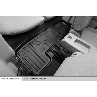 SMARTLINER Custom Fit Floor Liners For 2008-2013 Toyota Highlander (Hybrid Only) Smartliner USA