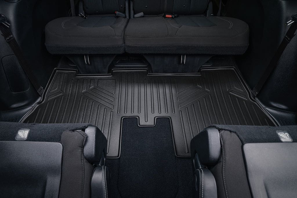 SMARTLINER Custom Fit Floor Liners For 2017-2020 Chrysler Pacifica with 2nd Row Bench Seats (8 Passenger Model) Smartliner USA