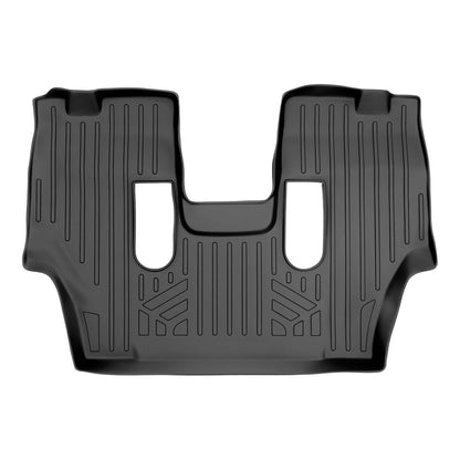 Smart Trim™ Custom Fit Floor Liners For 2016-2025 Dodge Durango (with 2nd Row Bucket Seats) Smartliner USA
