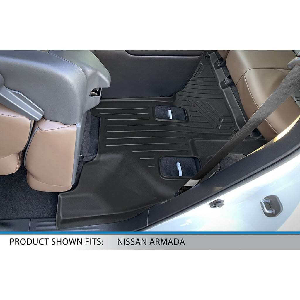 SMARTLINER Custom Fit Floor Liners For 17-18 Armada / 11-13 Infiniti QX56 / 2014-2018 QX80 Smartliner USA