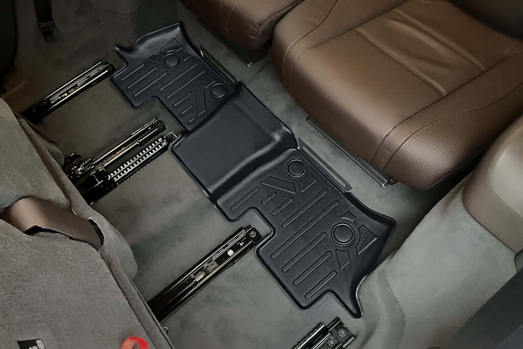 SMARTLINER Custom Fit Floor Liners For 2020-2024 Mercedes-Benz GLS-Class 7 Passenger With 2nd Row Bucket Seats Smartliner USA