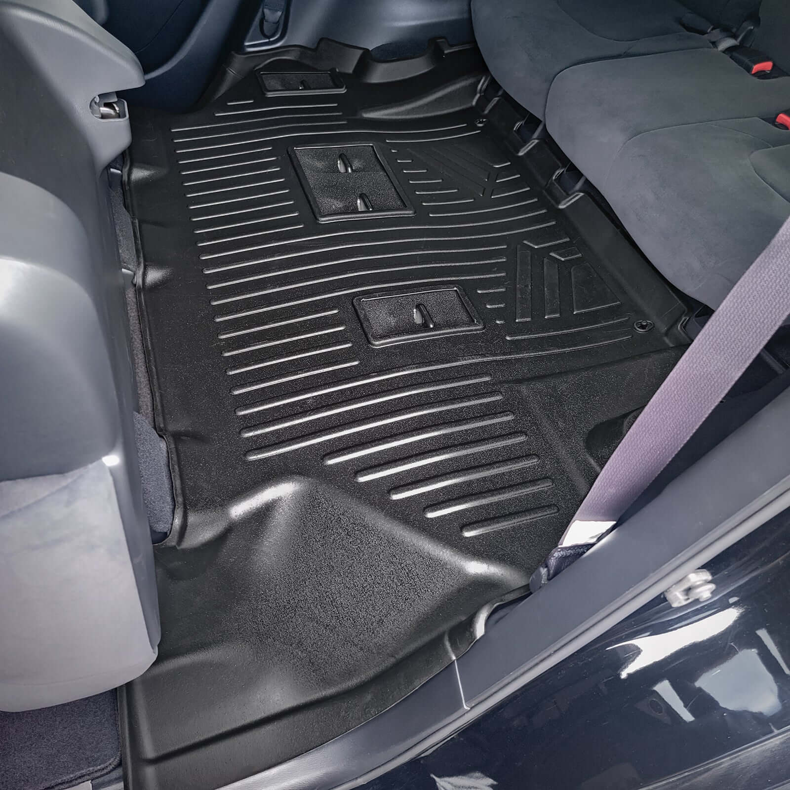 SMARTLINER Custom Fit Floor Liners For 2019-2024 Infiniti QX80 and 2019-2024 Nissan Armada No Bucket Seats & Center Console Only Smartliner USA