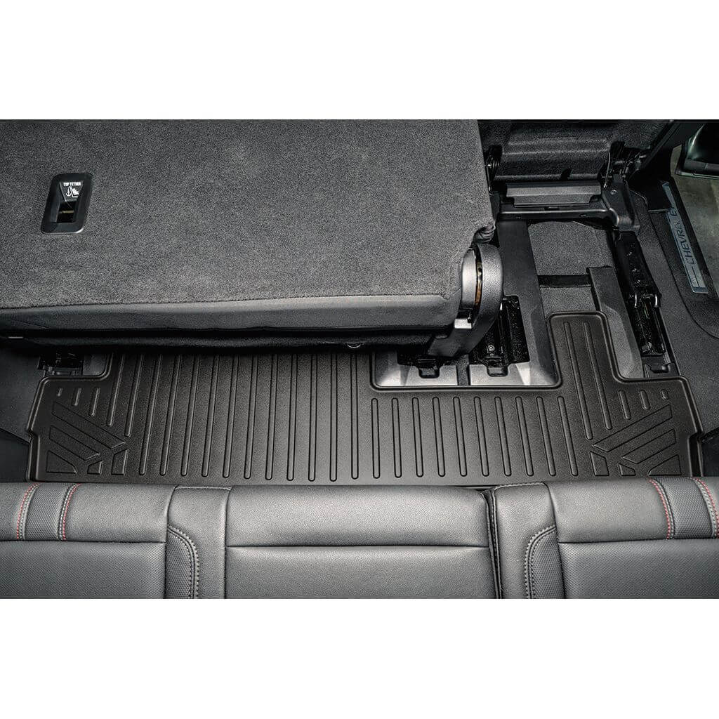 SMARTLINER Custom Fit Floor Liners For 2021-2025 Chevrolet Suburban with 2nd Row Bench Seat Smartliner USA