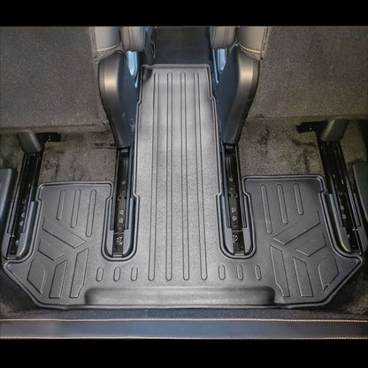 SMARTLINER Custom Fit Floor Liners For 2024-2025 Mazda CX-90 (Only Fits 2nd Row Bucket Seats With Center Console) Smartliner USA