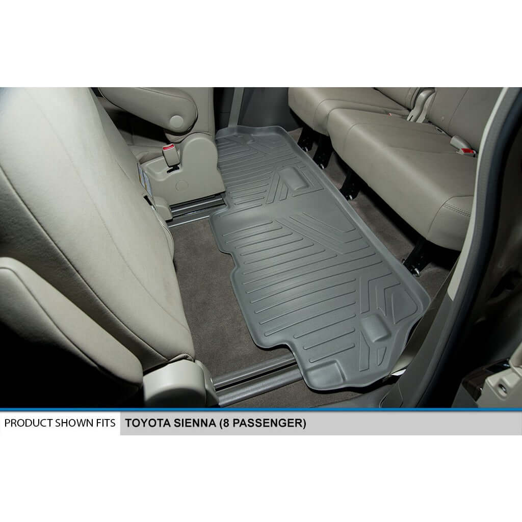 SMARTLINER Custom Fit Floor Liners For 2013-2020 Toyota Sienna (8 Passenger Model) Smartliner USA