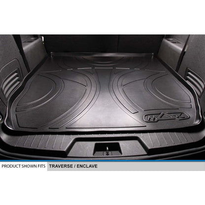 SMARTLINER Custom Fit Floor Liners For 2008 - 2017 Buick Enclave with 2nd Row Bucket Seats Smartliner USA
