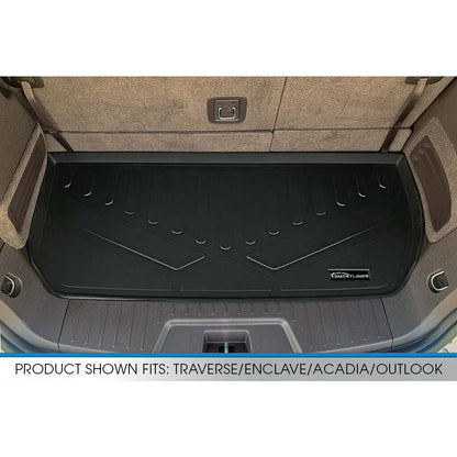 SMARTLINER Custom Fit Floor Liners For Traverse/Enclave/Acadia/Outlook (with 2nd Row Bench Seat) Smartliner USA